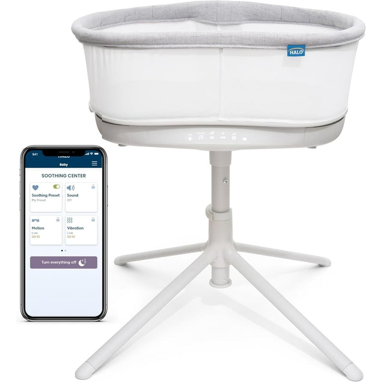 HALO BassiNest Connected Swivel Sleeper 3.0 - Smart Bassinet - Walmart.com