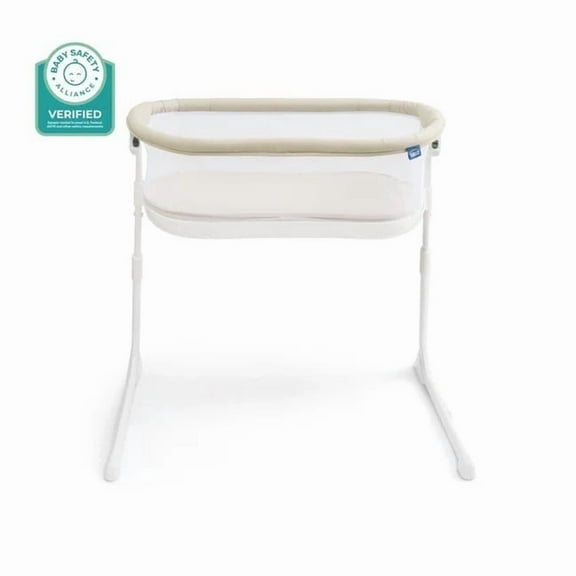 HALO BassiNest Lite, Slides Over Bed with Mesh Walls for Airflow & Visibility, Lowering Wall for Easy Access, Portable & Lightweight