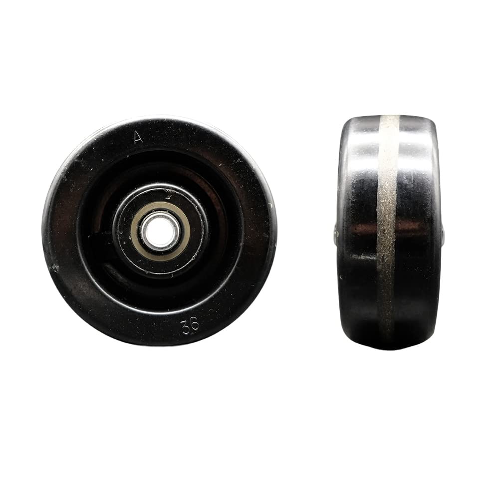 Bassick Casters WS8205 Replacement Wheel 5 Inch Black Phenolic Wheel