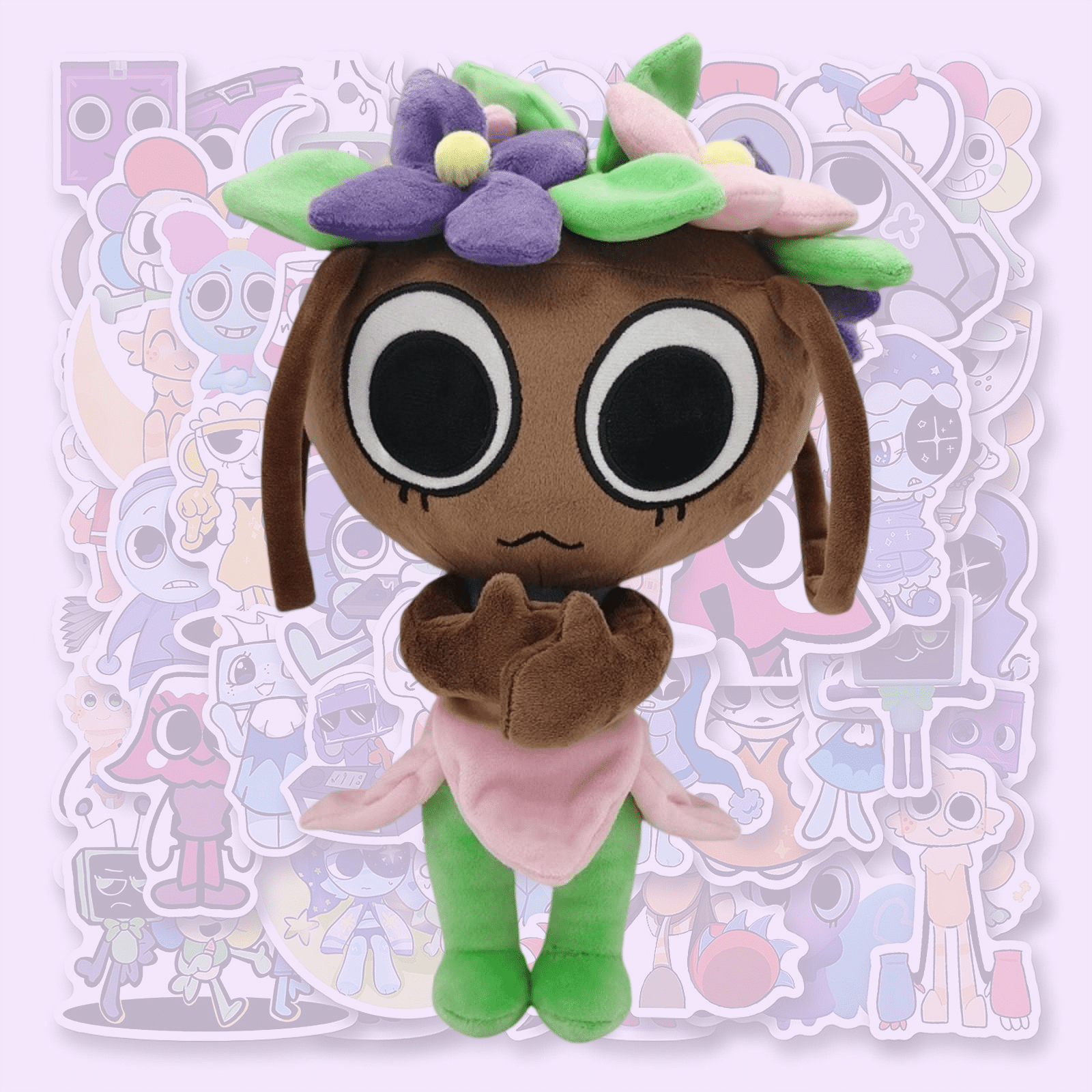 Bassie Dandy's World Plush Toy - Official Dandy's World Character Game