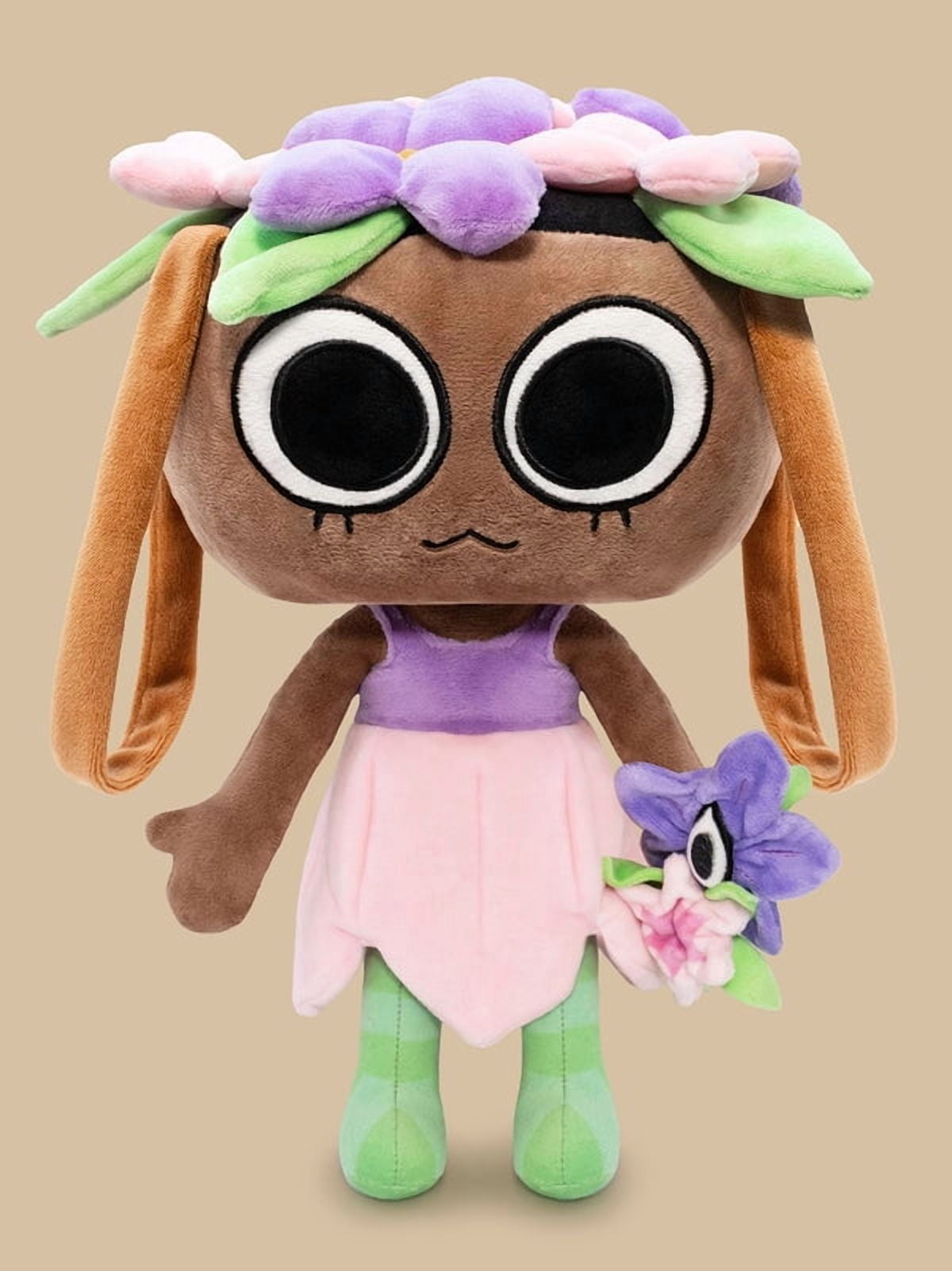 Bassie Deluxe 14 Inch Plush Stuffed Animal, Soft Character Plush Toy, Cute Collectible Plush Doll for Fans, Huggable Plush for Kids and Adults