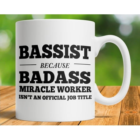 Bassist Coffee Mug Gift Bass Player Gift Bass Player Mug Mug For Bass Player Bassist Gift