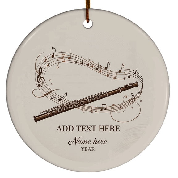 Bassoon Players Christmas Hanging Ornament Decorations, Bassoon Lovers Musical Instrument Christmas Ornament Gifts for Bassoonists