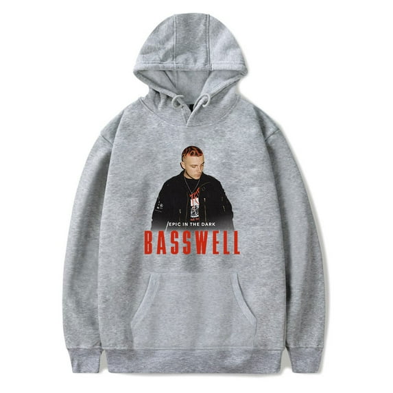 Basswell Rapper Hoodie Merch Women Men Long sleeve Fashion Casual Hooded Sweatshirts Style6