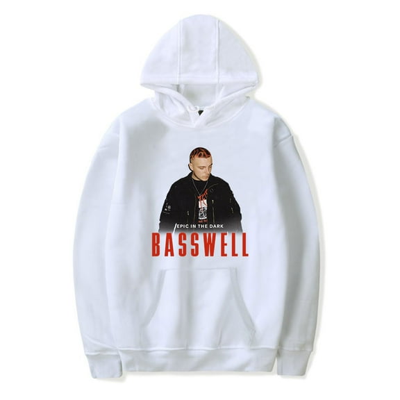 Basswell Rapper Hoodie Merch Women Men Long sleeve Fashion Casual Hooded Sweatshirts Style6