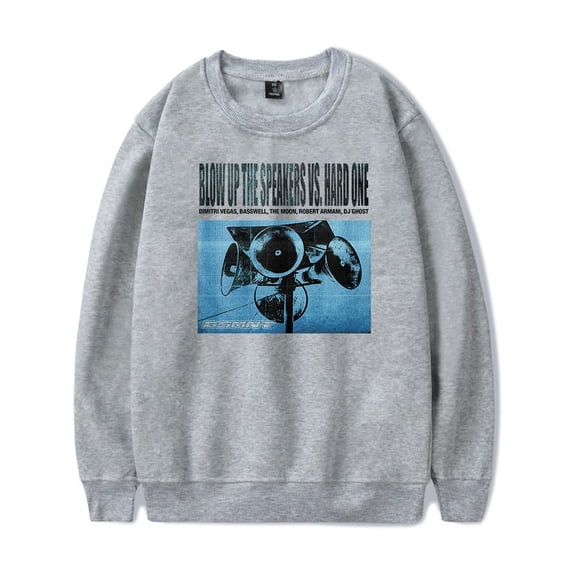 Basswell Rapper Merch Logo crew neck sweatshirt Women Men Long sleeve Fashion Casual Hooded Sweatshirts Style4