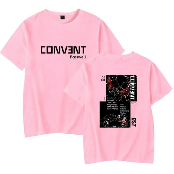 Basswell Rapper T-Shirts Merch Women Clothes Trend Casual Short Sleeve Top Style8