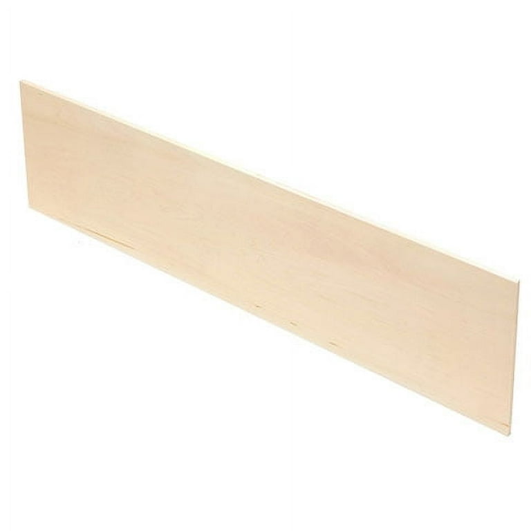 1/4 Basswood 8 wide 24 long