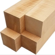Basswood Carving Blocks - 2" x 2" x 6" (4 Pcs)