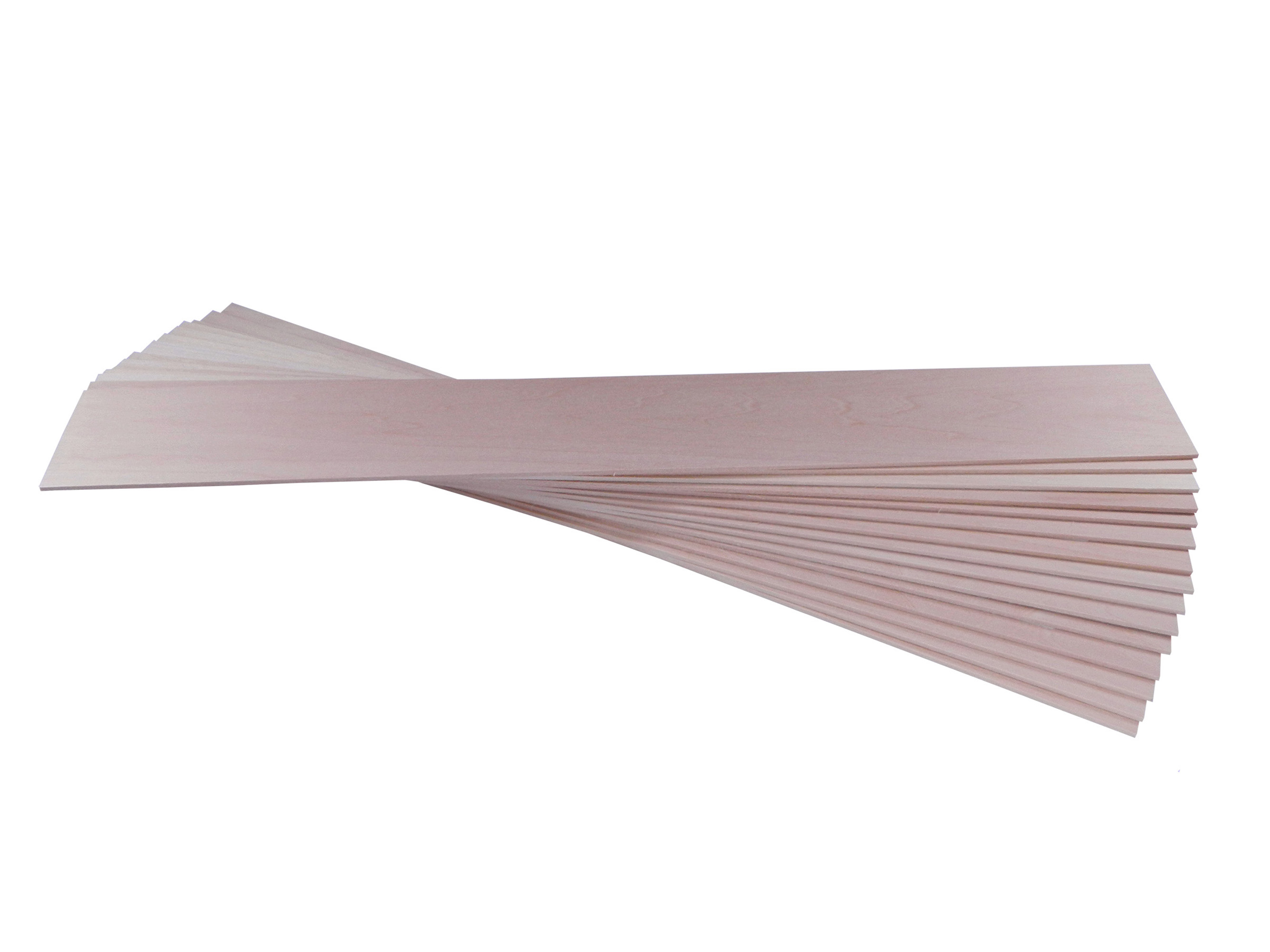 Basswood Hobby Wood Strips, 1/8" x 3" x 24"