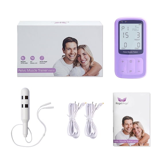 Bastch Pelvic Floor Muscle Trainer, Electric Muscle Stimulators for Pain Relief, Electronic Massager Pelvic Floor Strengthening for Women