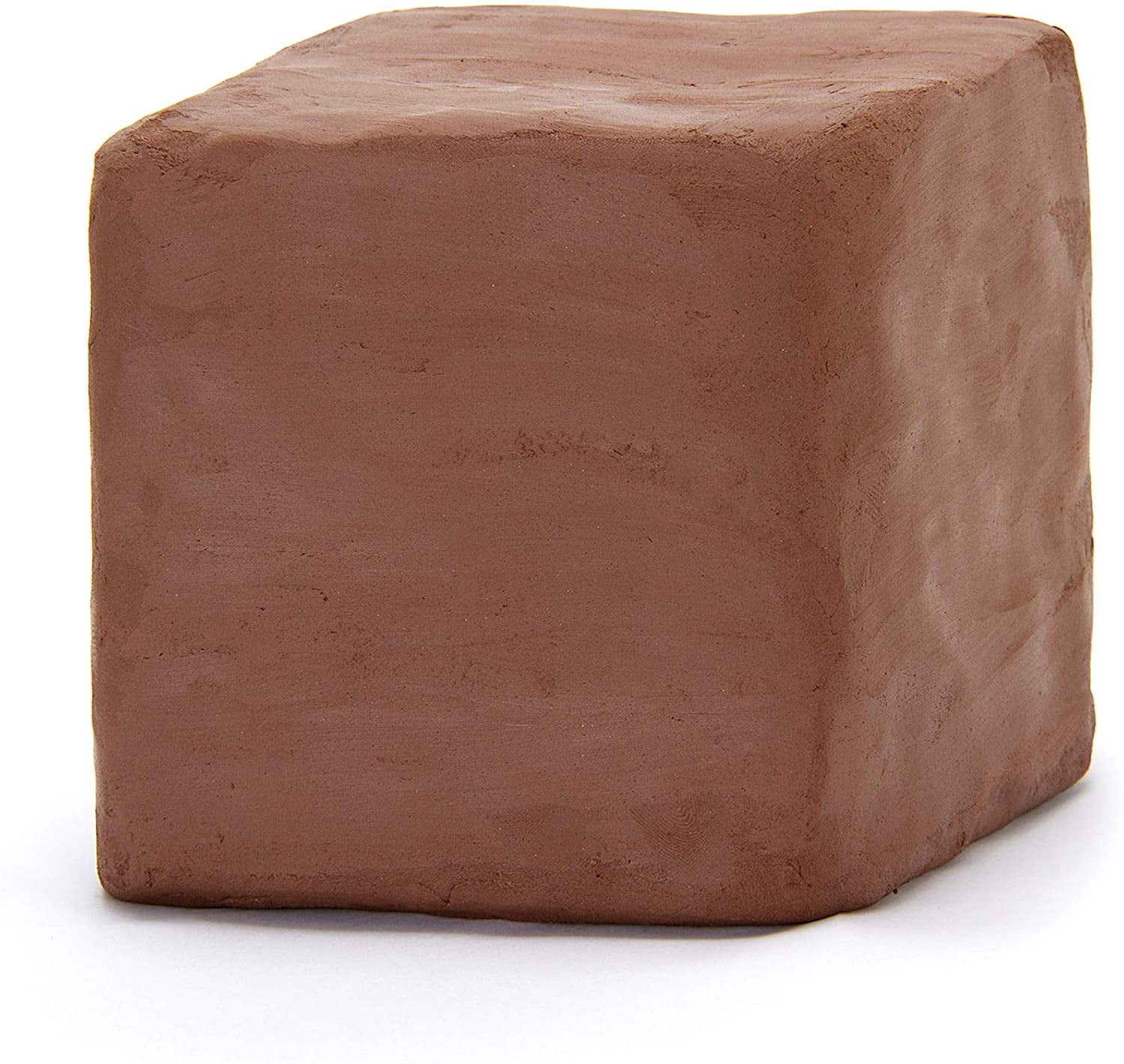 Deouss 10 lbs Low Fire Pottery Clay - Terra Cotta, Cone 06. Earthware Potters Throwing Clay. Ideal for Wheel Throwing,Hand Building,Firing and More