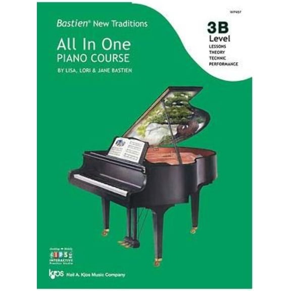 Bastien All In One Piano Course 3B