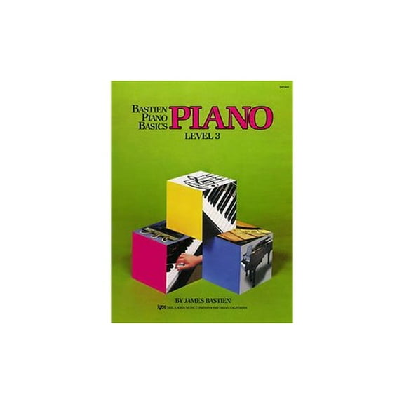 Pre-Owned WP203 - Bastien Piano Basics - Piano Level 3 (Paperback) 084975268X 9780849752681
