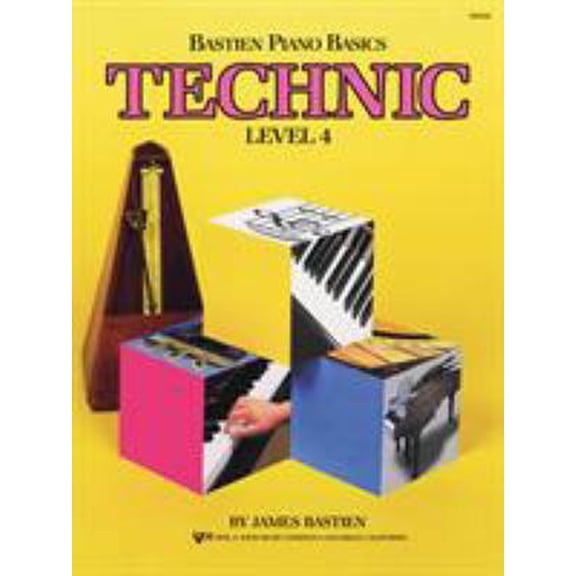 Pre-Owned WP219 - Bastien Piano Basics - Technic Level 4 (Paperback) 0849793033 9780849793035