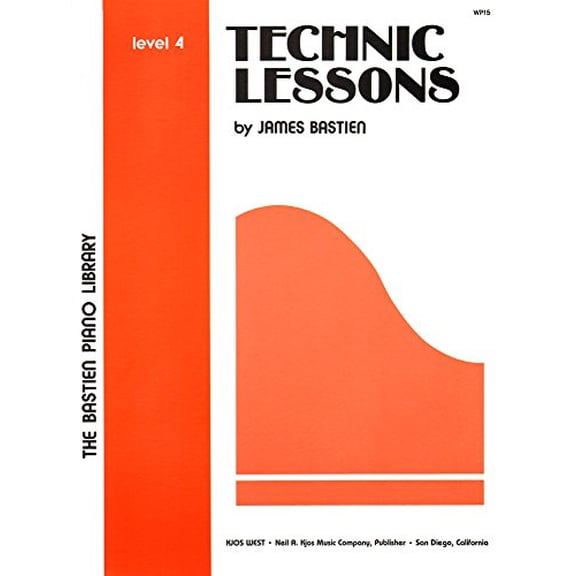 Pre-Owned Technic Lessons : Level 4 (The Bastien Piano Library) (Paperback) 0849750148 9780849750144