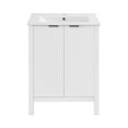 thumbnail image 1 of Bastille 24" Bathroom Vanity in White, 1 of 15