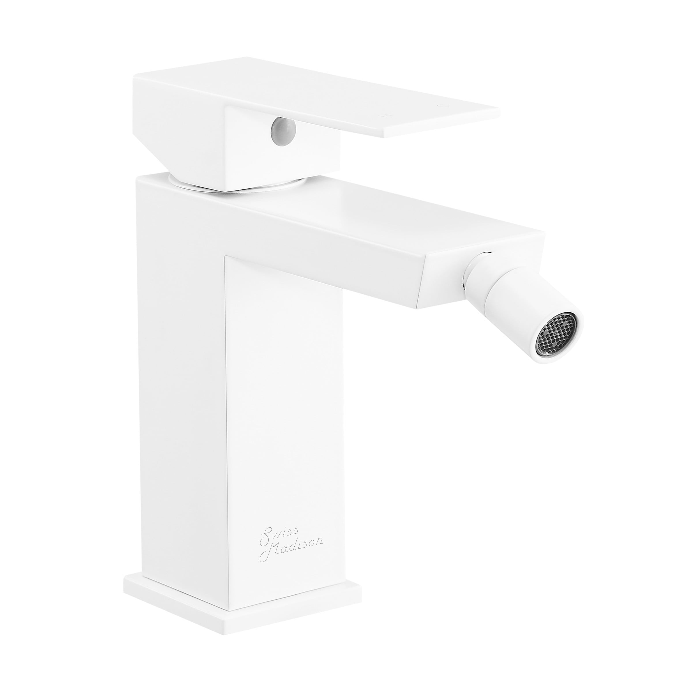 Bastille Bidet Faucet in Matte White