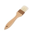 thumbnail image 1 of Basting Brush, Natural Boar Bristle Wooden Handle Medium Size, 1 Pack Heat Resistant Food Grade Kitchen Utensil, for Barbecue Grilling Oil Sauce Applying Pastry Baking Cooking, 1 of 8
