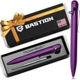 thumbnail image 1 of BASTION® Luxury Bolt Action Pen, Durable Professional Ballpoint Pen with Fine Tip, EDC Pen, Ink Refillable Pen for Birthday Gift, Travel Pen for Work, 1 of 15