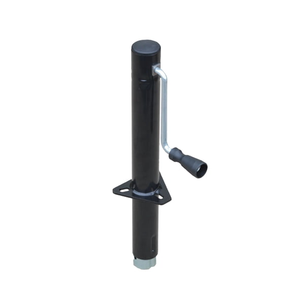 "Bastion Utility Trailer Jack with Handle & Stabilizer Pads, 5000lb Capacity, A-Frame, 14.8"" Travel, Powder Coated"