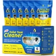 thumbnail image 1 of Bastion Toilet Tank Cleaner - 6-Uses. Removes Rust, Minerial Deposits, Hard Water Stains, & Calcium Build Up. Contains 6 X 8oz Single Use Packets, 1 of 6