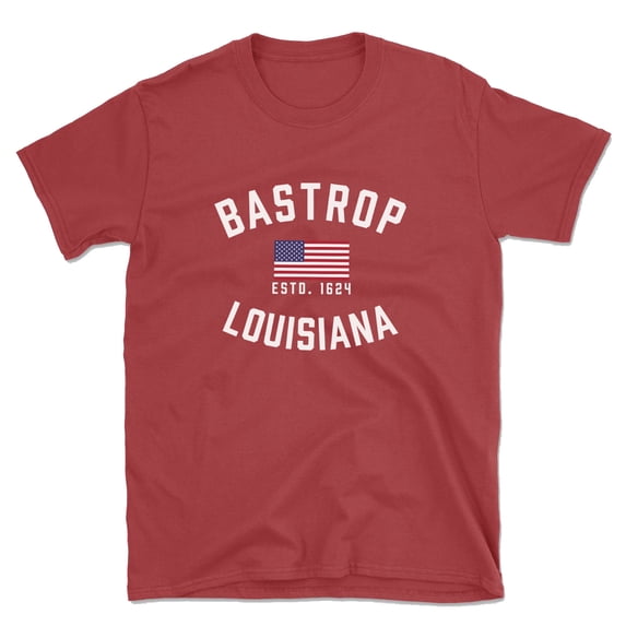 Bastrop Louisiana Patriot Men's Cotton T-Shirt