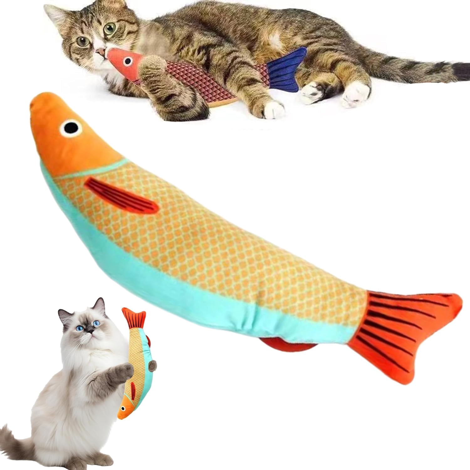 Photo inspiration: Crinkle Sound Cat Toys Reference: Basysin 2026 Cat Catnip Toys Catnip Fish Toy For Cats