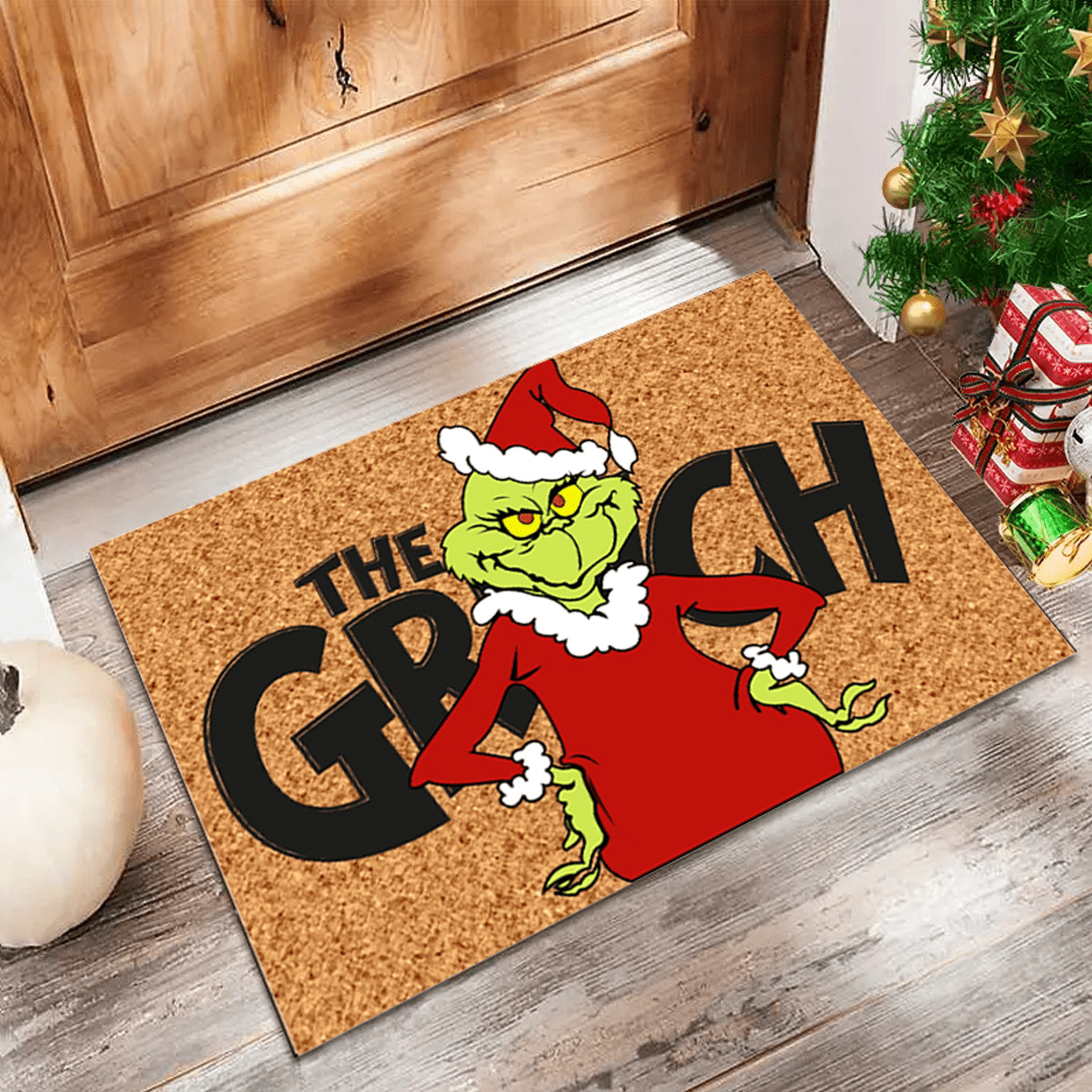 Creative Grinch Door Mat Ideas for Festive Entrance Decor