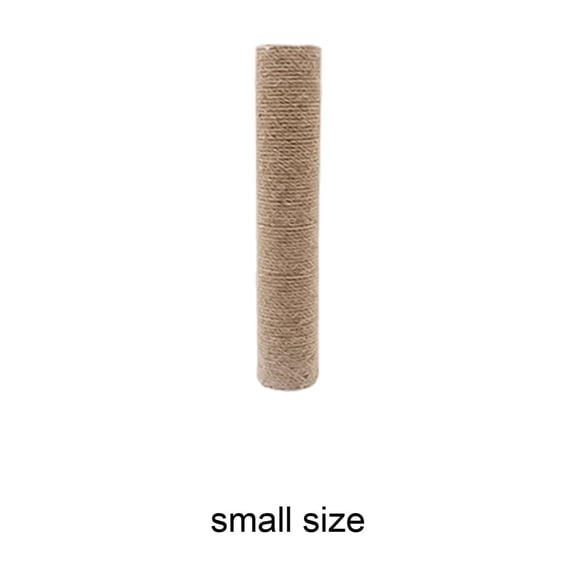 Basysin Jute Rope Cat Scratching Post Column for Floor to Ceiling Cat Trees, Replacement Post for Cat Furniture 7.87*2.36in
