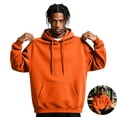 thumbnail image 1 of Basysin Men's Hoodies Pullover Long Sleeve Casual Drawstring Sweatshirts Men Casual Solid Color Pullover Drawstring with Pocket, Sizes S-3XL, 1 of 6