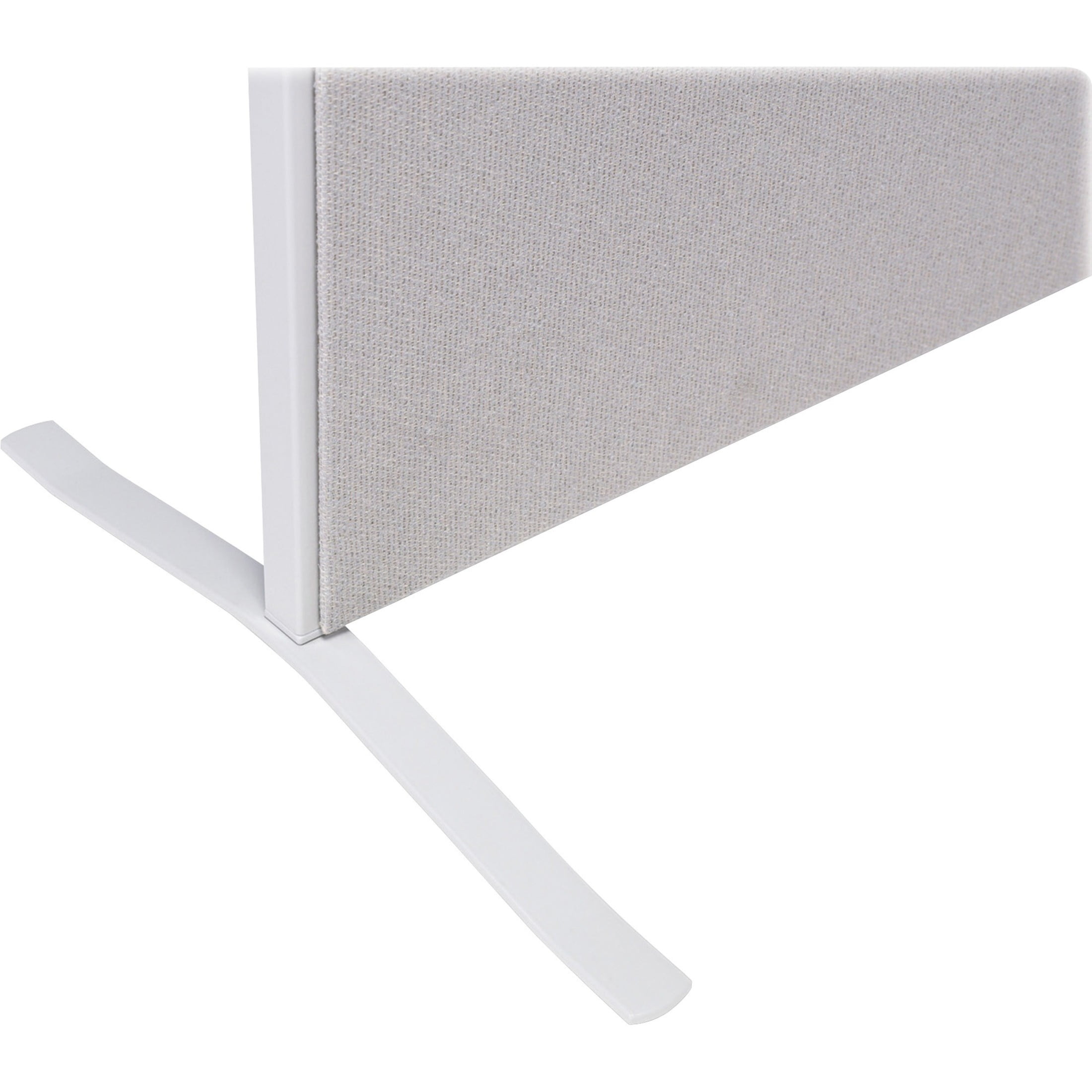 Light Gray Steel T-Base Stabilizing Foot for Panels