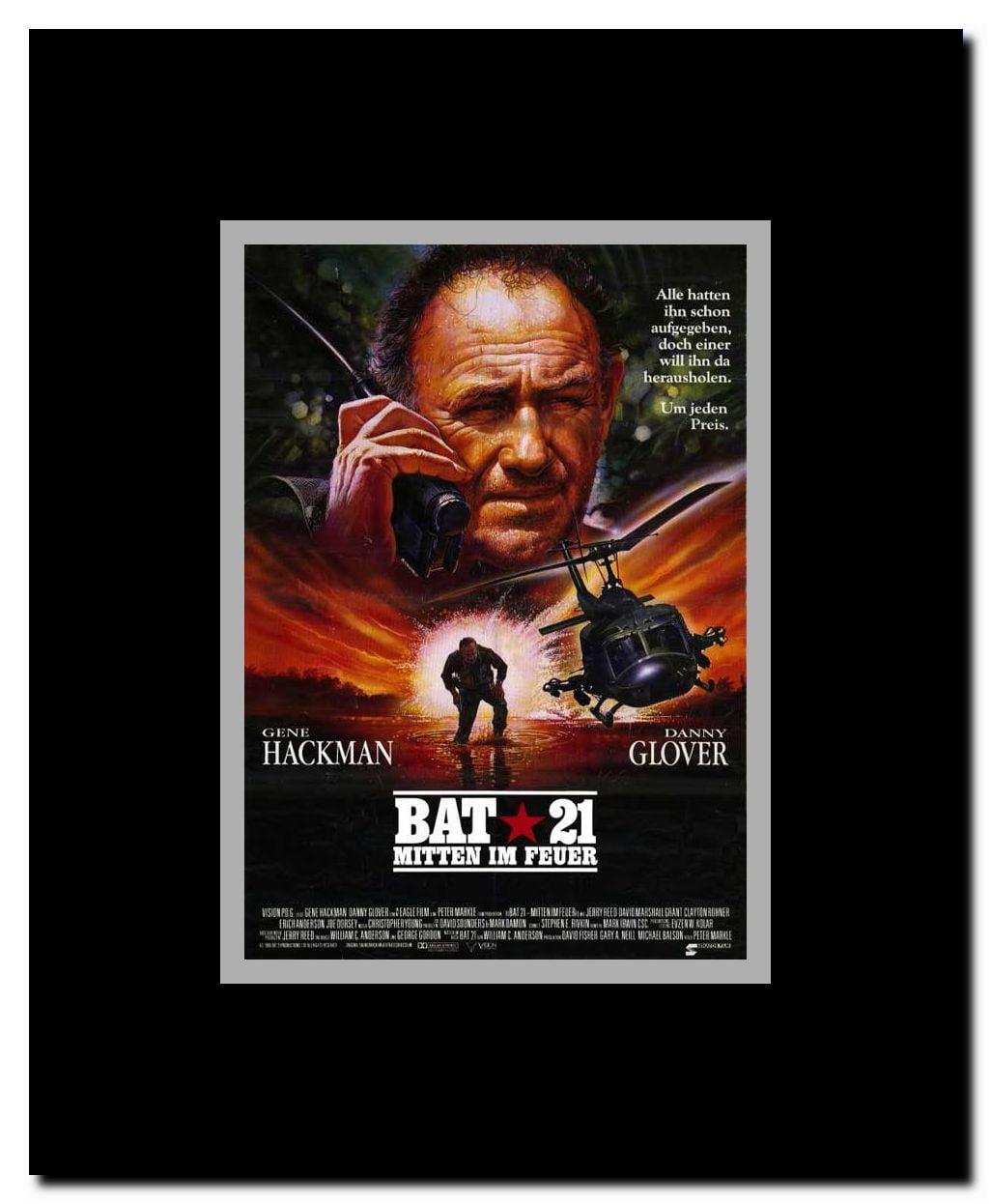 Bat 21 Framed Movie Poster
