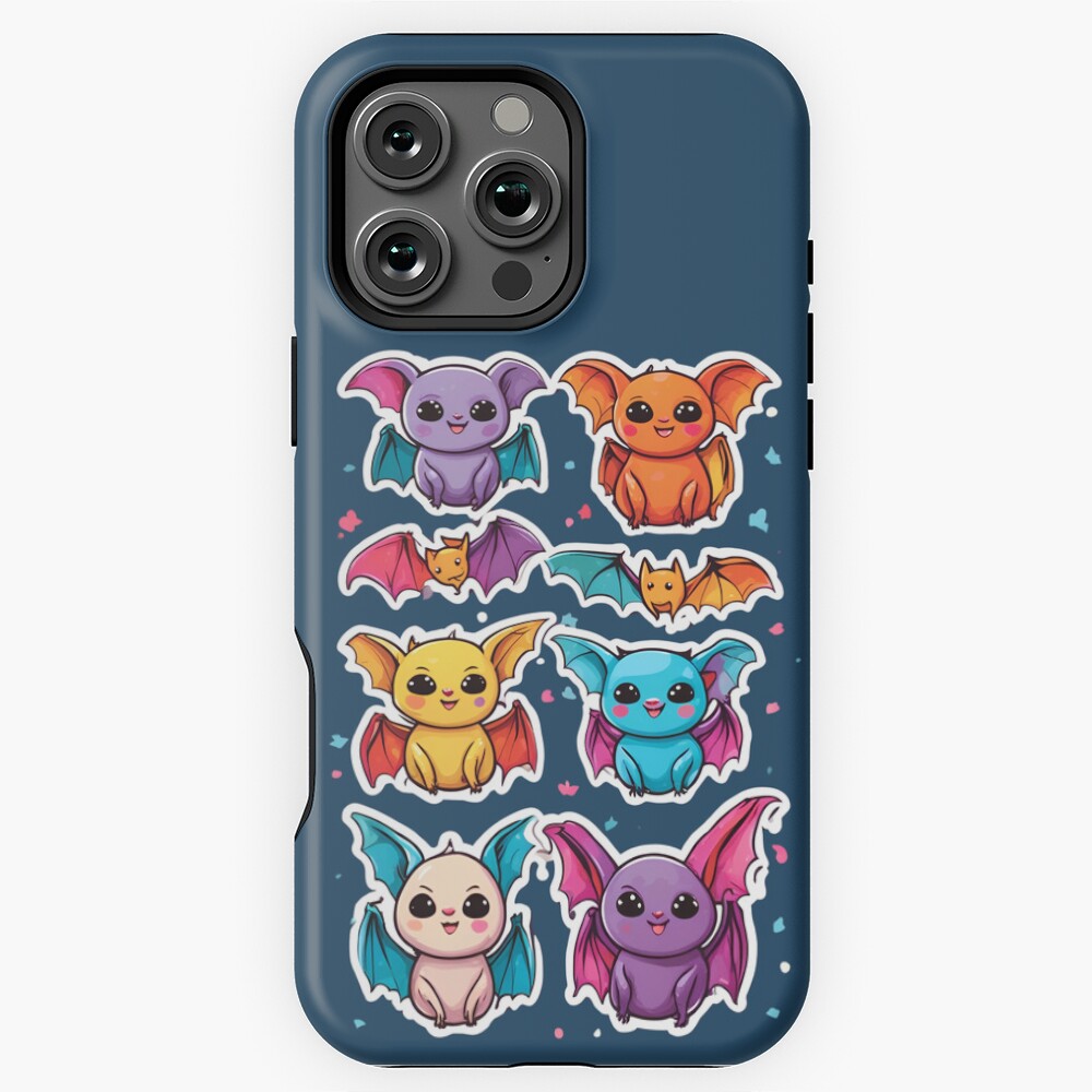 Bat Bat kawaii Batzilla sweet bat cute bat cute Phone Case for iPhone ...