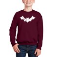 thumbnail image 1 of Bat - Bite Me - Boy's Word Art Crewneck Sweatshirt, 1 of 3
