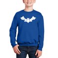 thumbnail image 1 of Bat - Bite Me - Boy's Word Art Crewneck Sweatshirt, 1 of 3
