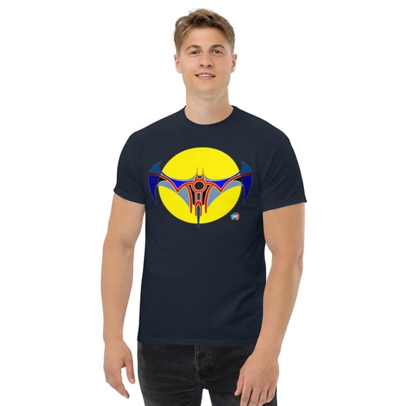 Bat Doodle Air strike (disc) Unisex graphic t-shirt