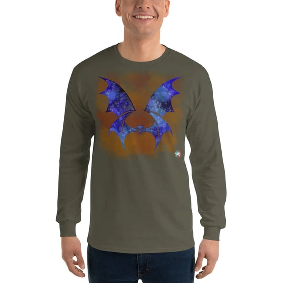 Bat Doodle Elemental Series: Wind Long Sleeve Shirt