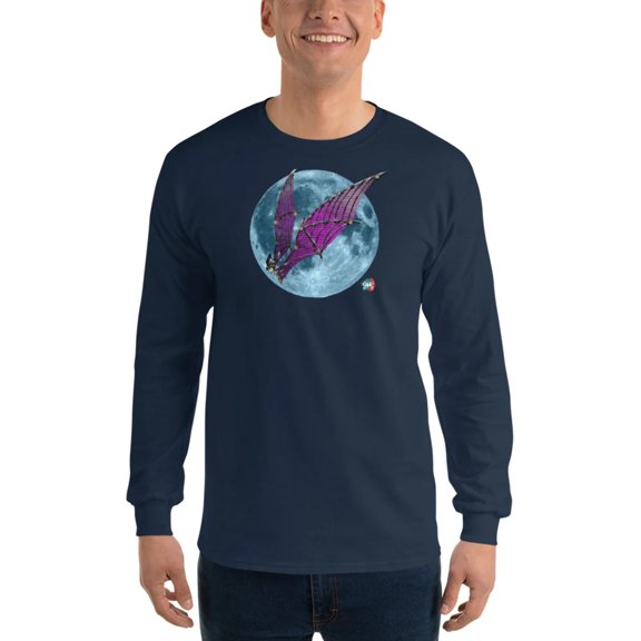Bat Doodle Frankenstein Long Sleeve Shirt