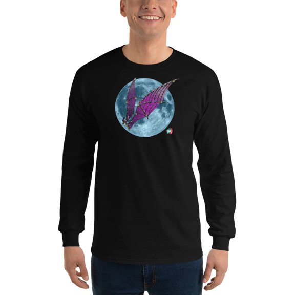 Bat Doodle Frankenstein Long Sleeve Shirt