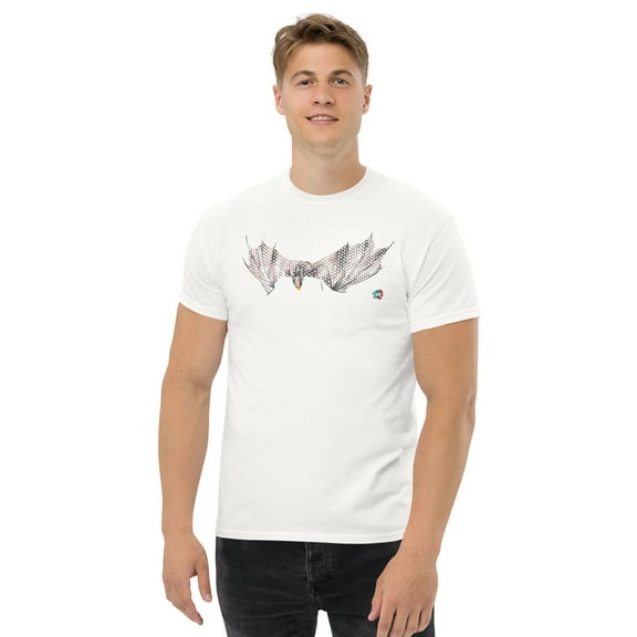 Bat Doodle H.R. Giger Unisex graphic t-shirt
