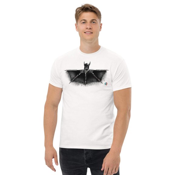 Bat Doodle Medieval Unisex graphic t-shirt