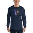 thumbnail image 1 of Bat Doodle Predator Unisex graphic Long Sleeve Shirt, 1 of 10