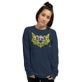 thumbnail image 1 of Bat Doodle Runic Long Sleeve Shirt, 1 of 11