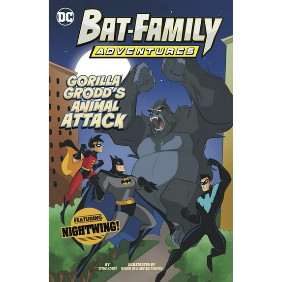 Bat-Family Adventures Gorilla Grodd's Animal Attack: Featuring Nightwing!, (Hardcover)