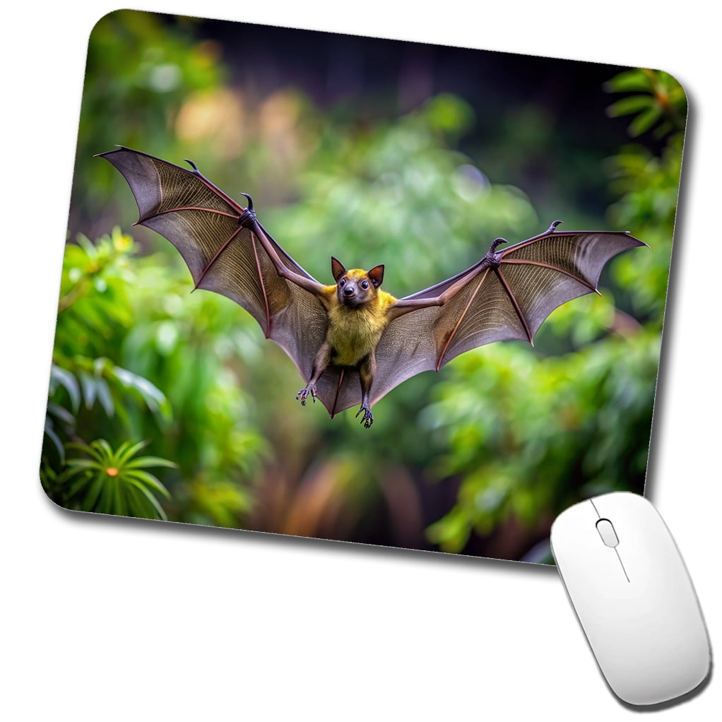 Bat Flying Photo Mouse Pad Low Profile Gaming Mat - Walmart.com