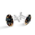 thumbnail image 1 of Bat Formal Attire Shirt Cufflinks Made of Stainless Steel for Elegant Events, 1 of 6