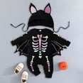 thumbnail image 1 of Bat Girl Long Sleeve Body Suit Halloween Party Clothes Halloween Outfits 0-12 Months, 1 of 4