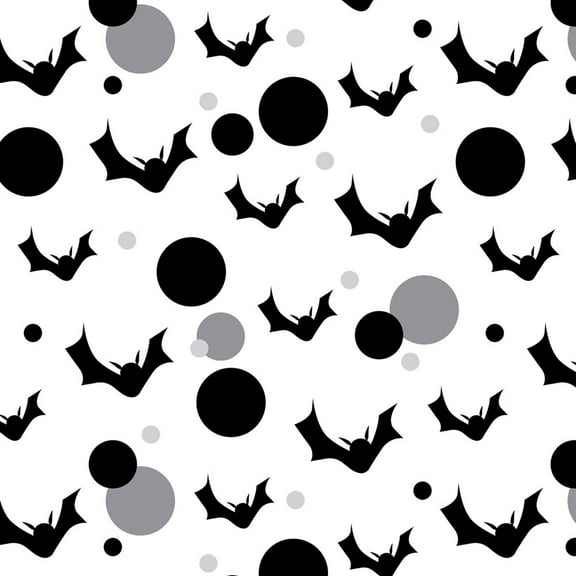 Bat Halloween Premium Gift Wrap Wrapping Paper Roll Pattern