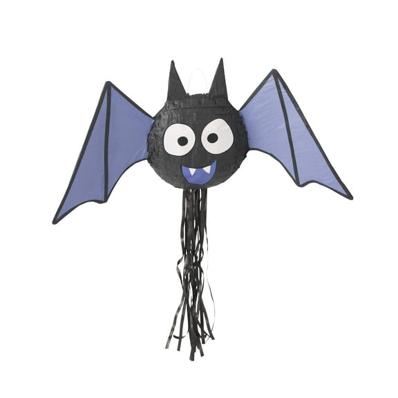 Bat Halloween Pull-String Pinata, 20 x 14in